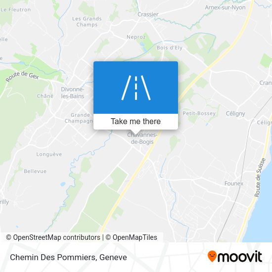 Chemin Des Pommiers map