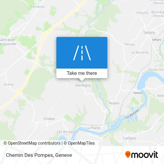 Chemin Des Pompes map