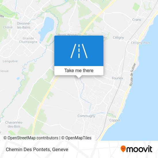Chemin Des Pontets map