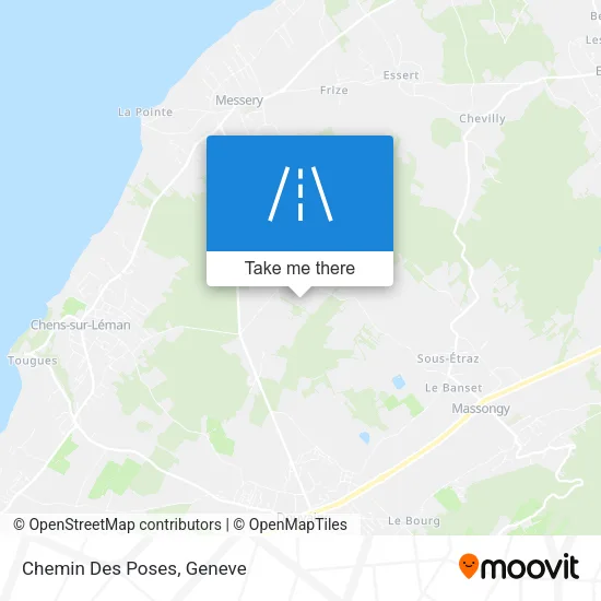 Chemin Des Poses map