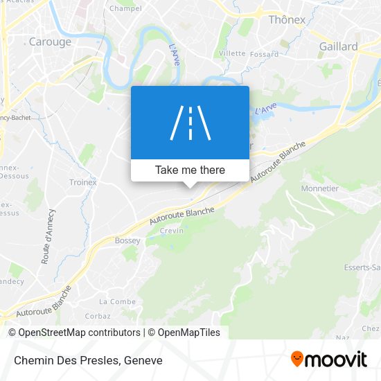 Chemin Des Presles map