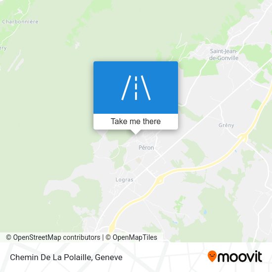 Chemin De La Polaille map