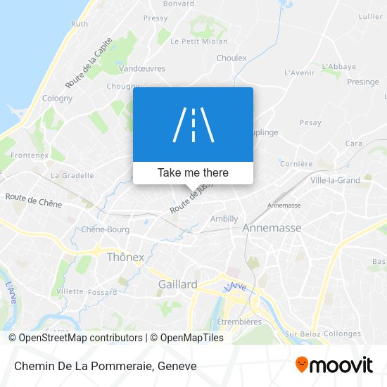 Chemin De La Pommeraie map