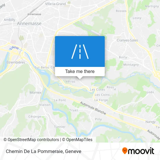 Chemin De La Pommeraie map