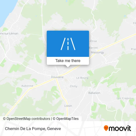 Chemin De La Pompe map