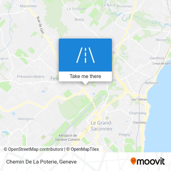 Chemin De La Poterie map