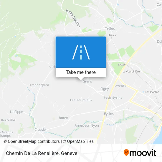 Chemin De La Renalière map