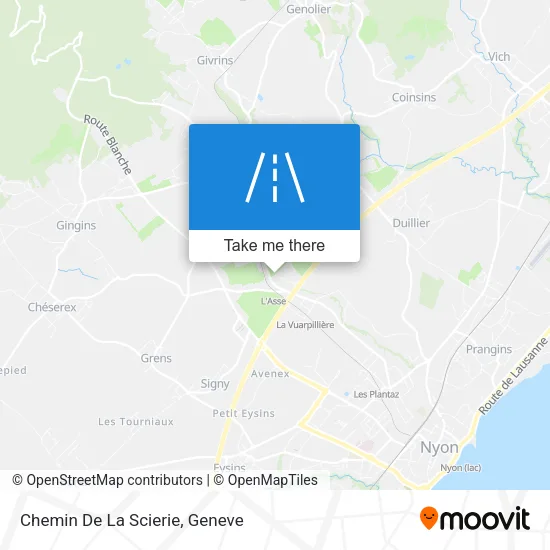 Chemin De La Scierie map