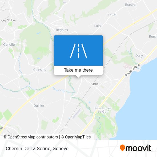 Chemin De La Serine map