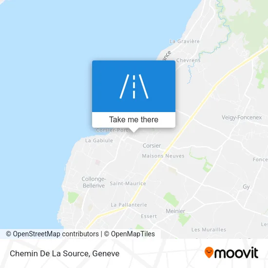 Chemin De La Source map