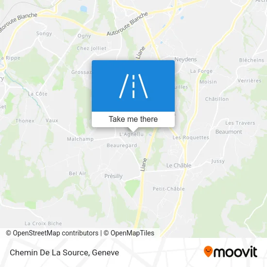 Chemin De La Source map