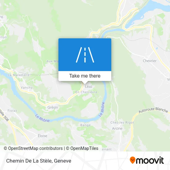 Chemin De La Stèle map