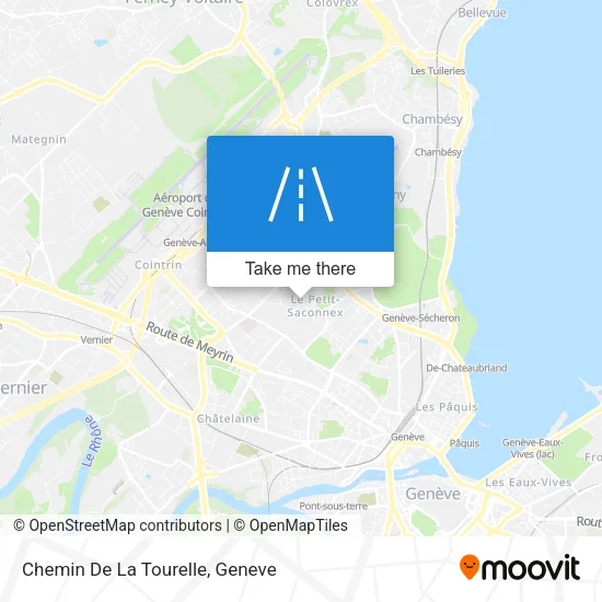 Chemin De La Tourelle map