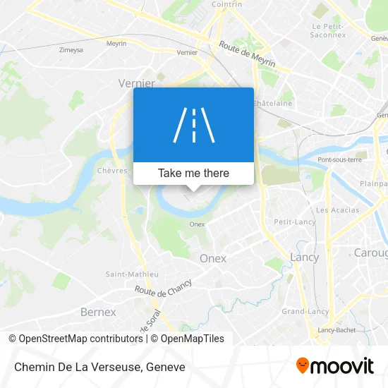 Chemin De La Verseuse map