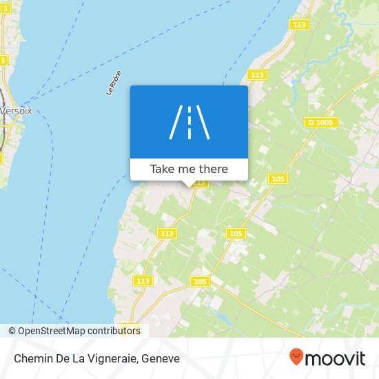 Chemin De La Vigneraie map