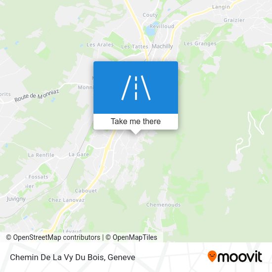 Chemin De La Vy Du Bois map