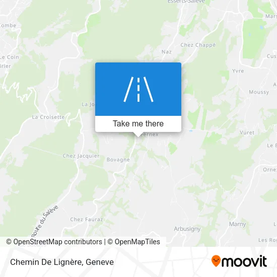 Chemin De Lignère map