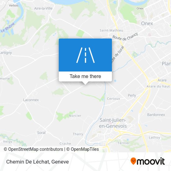 Chemin De Léchat map