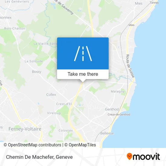 Chemin De Machefer map