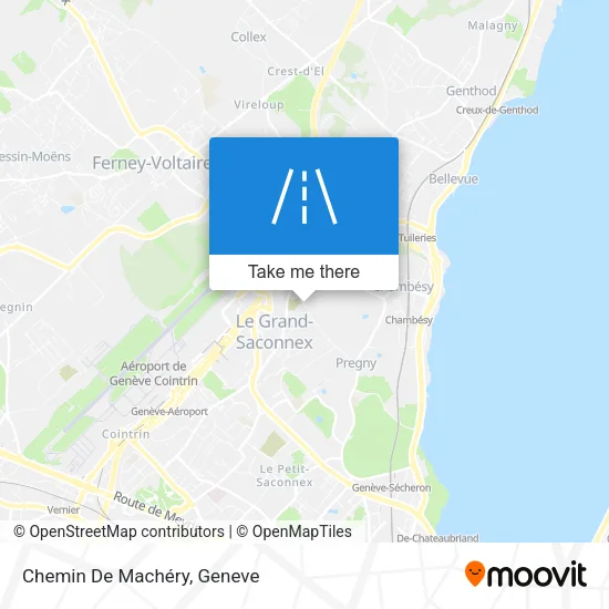 Chemin De Machéry map