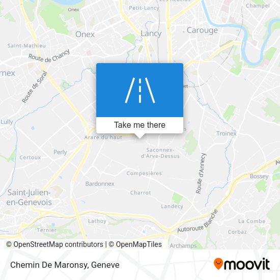Chemin De Maronsy map
