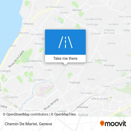 Chemin De Martel map