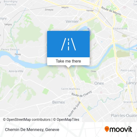 Chemin De Mennesy map