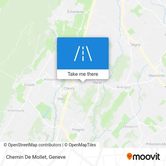 Chemin De Mollet map