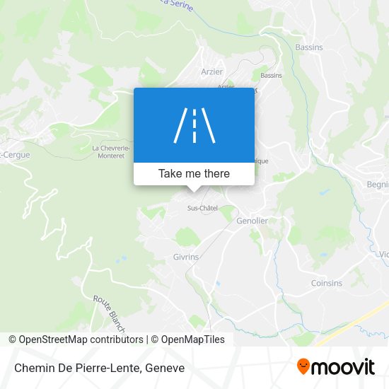 Chemin De Pierre-Lente map