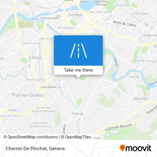 Chemin De Pinchat map