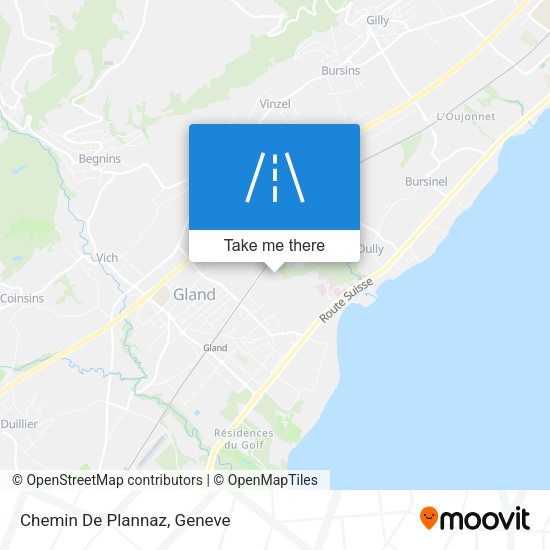 Chemin De Plannaz map