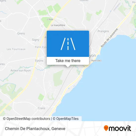 Chemin De Plantachoux map