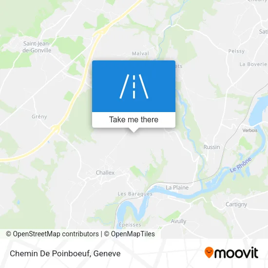 Chemin De Poinboeuf map