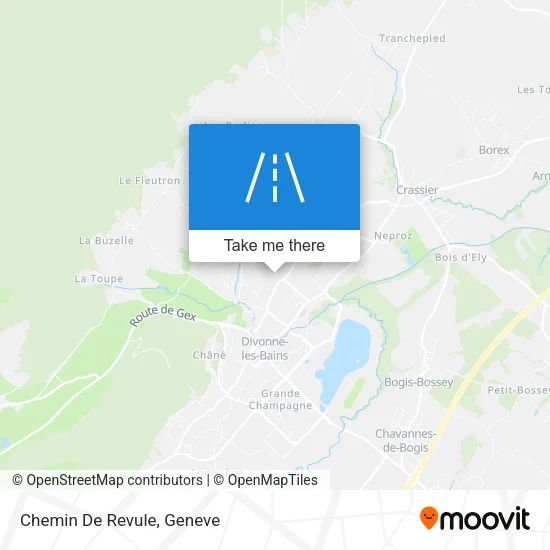 Chemin De Revule map