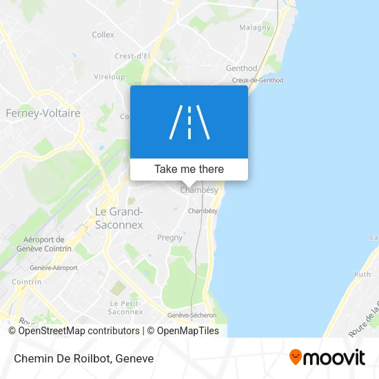 Chemin De Roilbot map