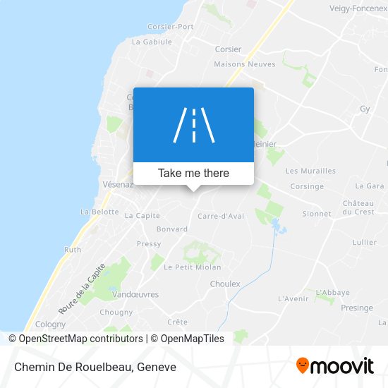 Chemin De Rouelbeau map