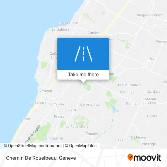 Chemin De Rouelbeau map