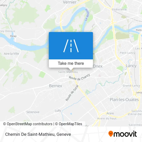 Chemin De Saint-Mathieu map