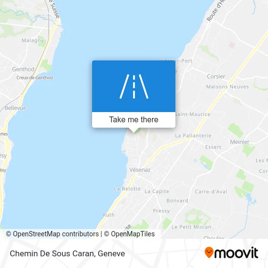 Chemin De Sous Caran map