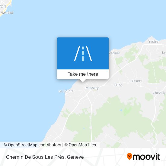 Chemin De Sous Les Prés map