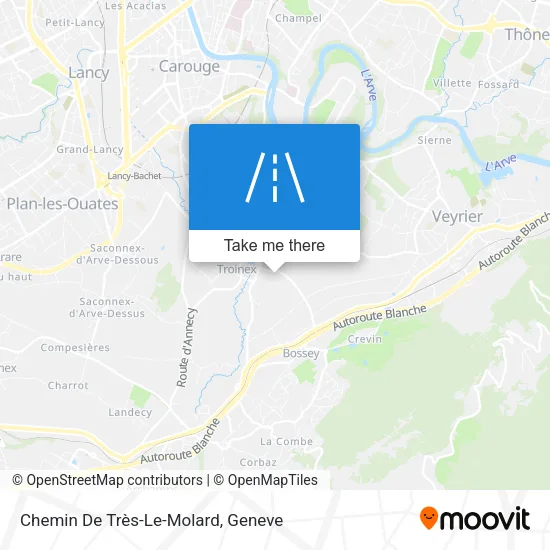 Chemin De Très-Le-Molard map