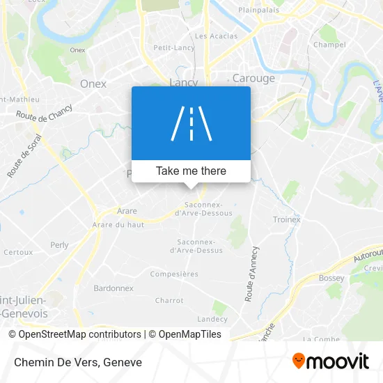 Chemin De Vers map