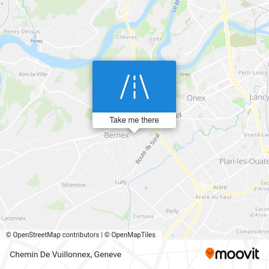 Chemin De Vuillonnex map