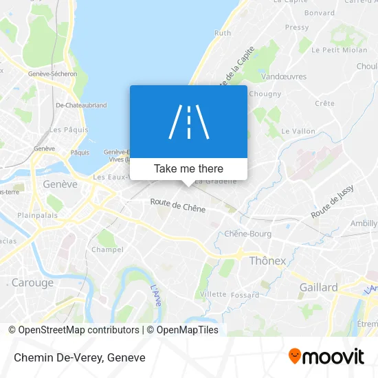 Chemin De-Verey map