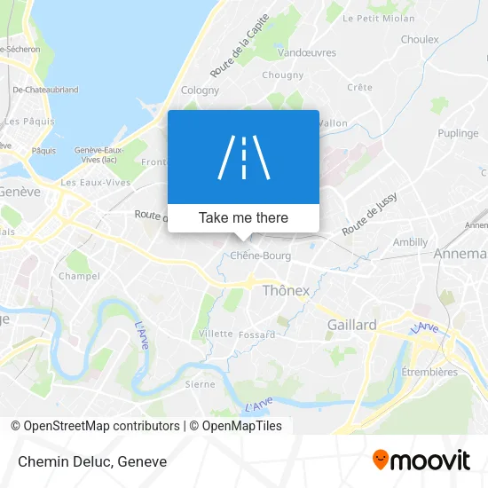 Chemin Deluc map