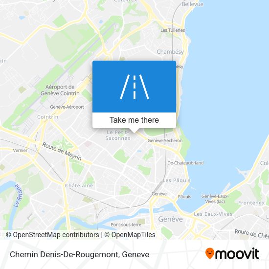 Chemin Denis-De-Rougemont map