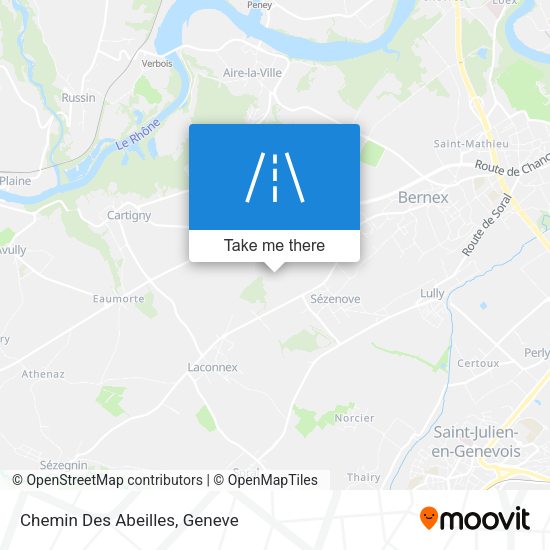 Chemin Des Abeilles map