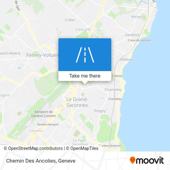Chemin Des Ancolies map