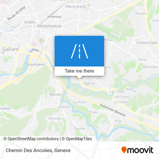 Chemin Des Ancolies map