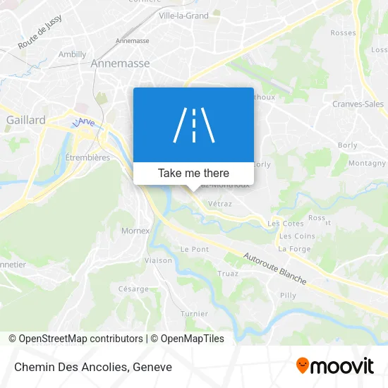 Chemin Des Ancolies map